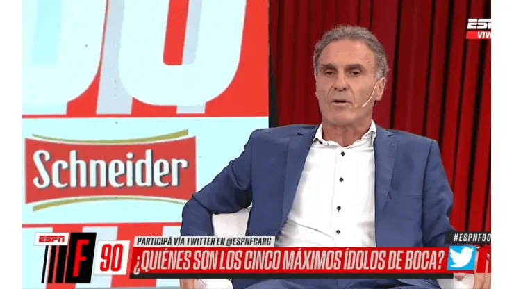 Ruggeri en modo Zen: "Si me llamás a Chilavert yo me pongo a hablar"