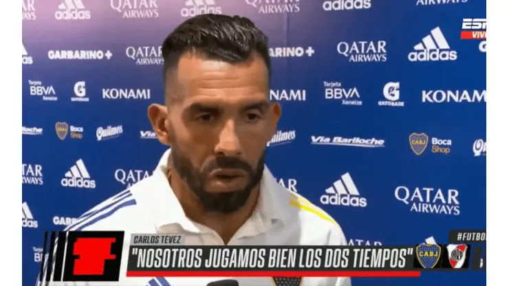 Tevez explicó cómo Armani le tapó el mano a mano del primer tiempo