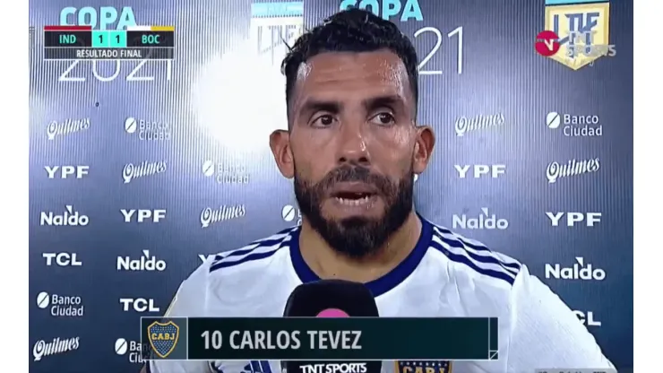 El fail de Tevez cuando le preguntaron por el mejor de Independiente