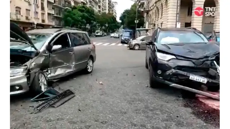 Video: así quedaron los autos implicados en el accidente de Campuzano