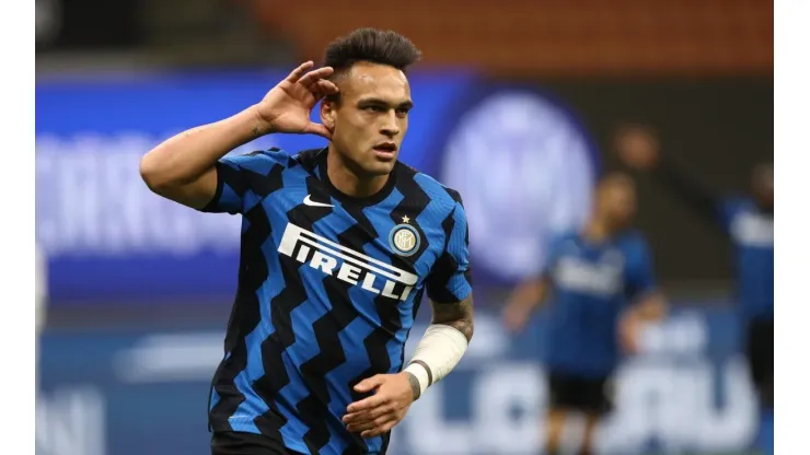 Lautaro Martínez terminó un ataque perfecto del Inter puntero de la Serie A