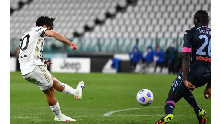 Video: Dybala metió un golazo ante Napoli y festejó gritando como nunca