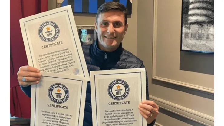 Buena, Pupi: Zanetti consiguió tres récords Guinness