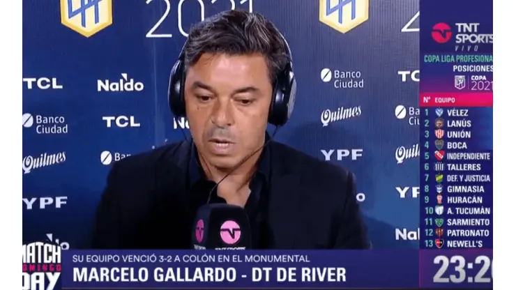 Gallardo y su opinión sobre el grupo que le tocó a River en la Copa Libertadores