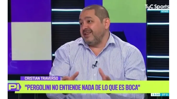 Traverso elogió a un jugador de River ¿pegándole a los de Boca?