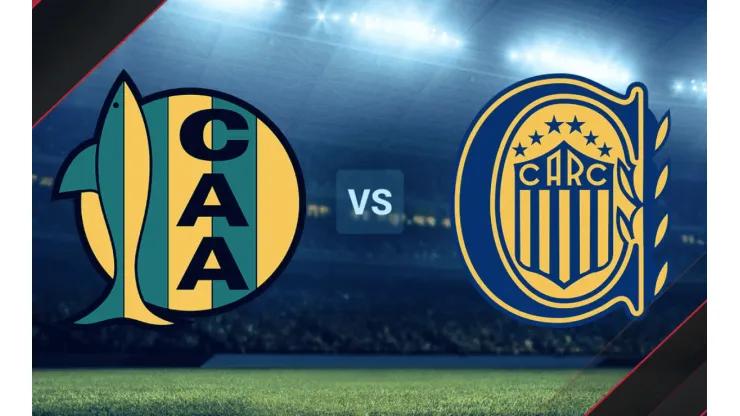 Aldosivi vs. Rosario Central por la Copa de la Liga Profesional.
