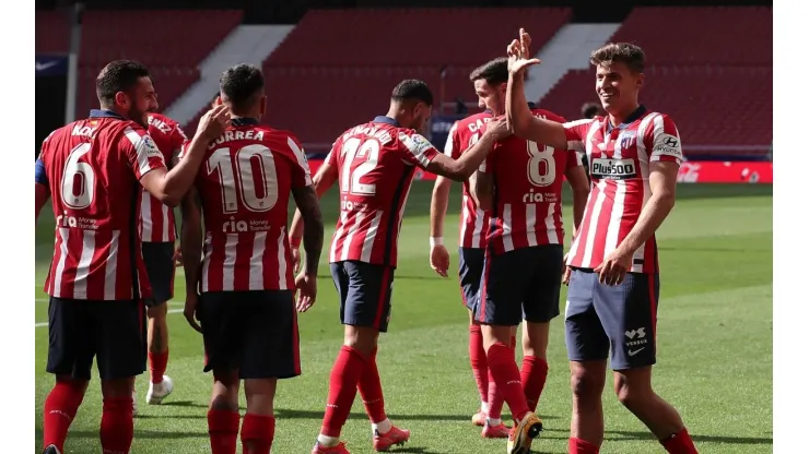 Firme en la punta: Atlético Madrid goleó 5-0 al Eibar