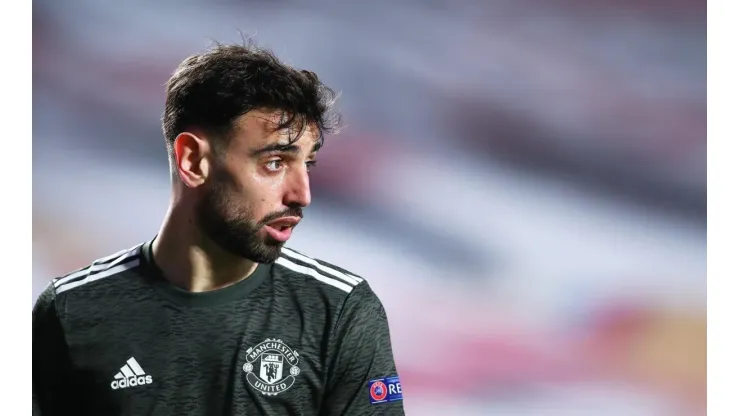 Bruno Fernandes, figura del United, y una historia en contra de la Superliga Europea