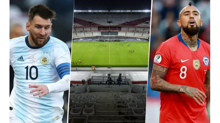 Argentina vs. Chile, partido debut por la Copa América 2021 (Imagen: Getty)
