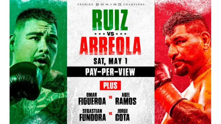 Andy Ruiz vs Chris Arreola: Fecha, hora y canal para ver en vivo la pelea de pesados con sangre mexicana