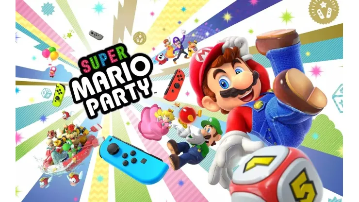 Super Mario Party para Nintendo Switch añade 70 minijuegos al modo online