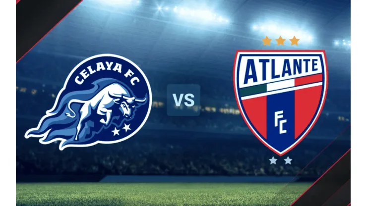 Celaya vs. Atlante por la Liga de Expansión MX.
