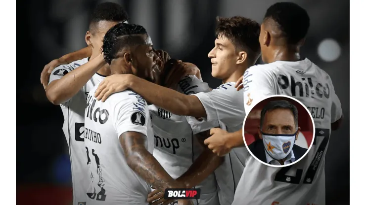 Atento, Boca: se lesionó Marinho y es duda en Santos