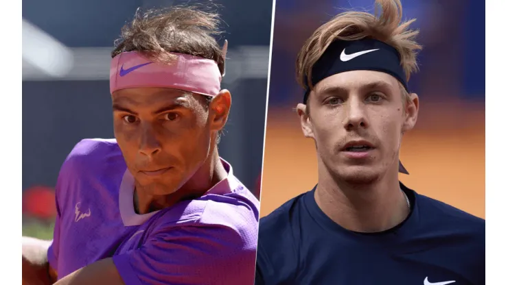 Rafael Nadal vs. Denis Shapovalov por el Masters 1000 de Roma (Foto: Getty Images).
