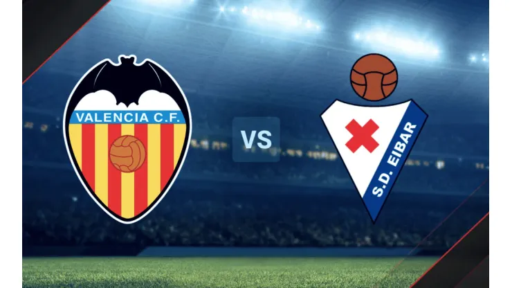 Valencia vs. Eibar por La Liga. (Foto: Getty Images)
