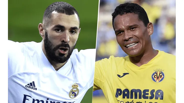 Real Madrid vs. Villarreal con Benzema por La Liga. (Getty Images)
