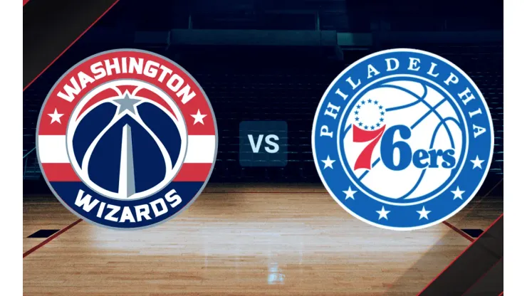 Washington Wizards vs. Philadelphia 76ers por el juego 3 de los Play Off de la NBA.
