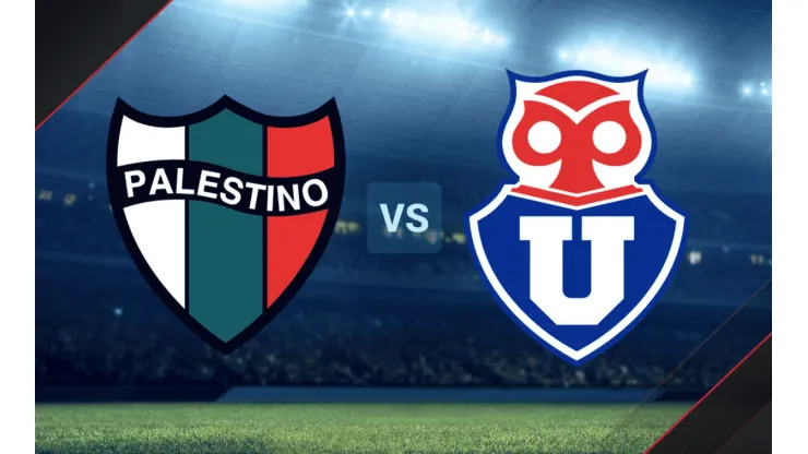 Palestino vs. U de Chile.
