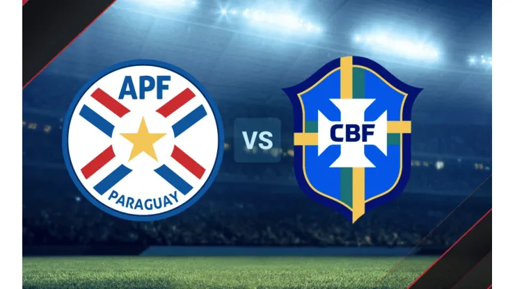 Paraguay vs. Brasil por las Eliminatorias.
