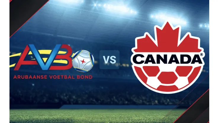 Aruba vs. Canadá por las Eliminatorias de la CONCACAF.
