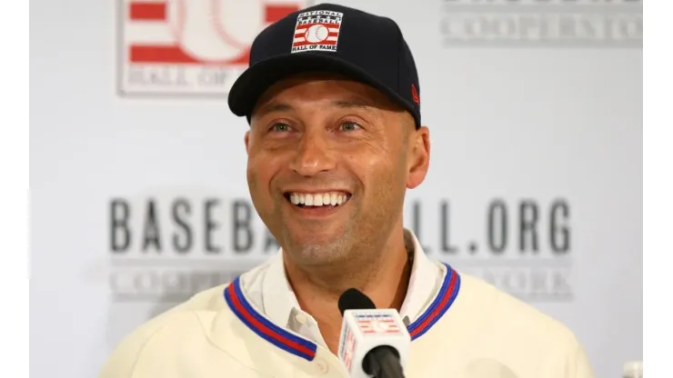 Derek Jeter ingresó al Salón de la Fama en su primer intento (Getty Images)
