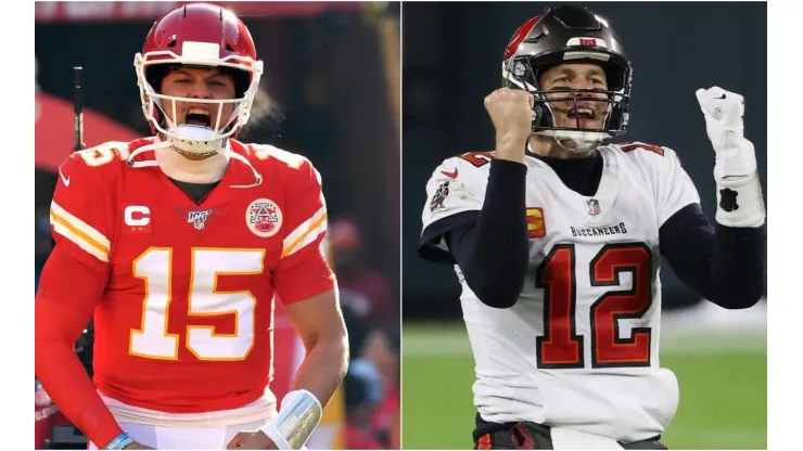 Mahomes y Brady.
