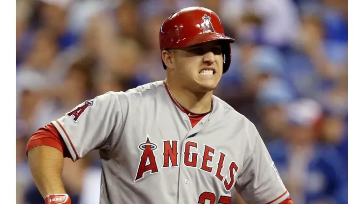 Mike Trout lidera las votaciones para el Juego de Estrellas (Getty Images)
