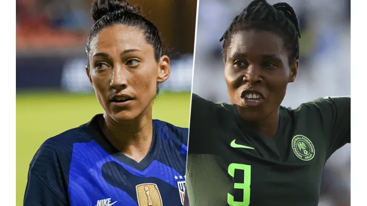 Estados Unidos vs. Nigeria por un amistoso femenino (Foto: Getty Images).
