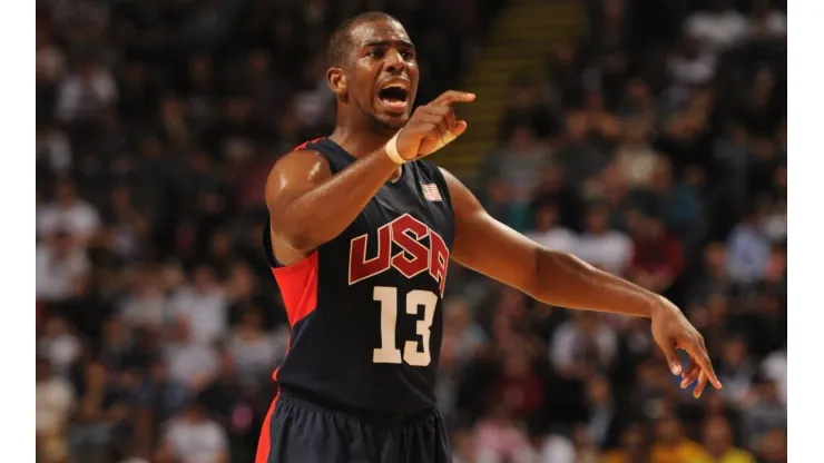 Chris Paul con el seleccionado de USA
