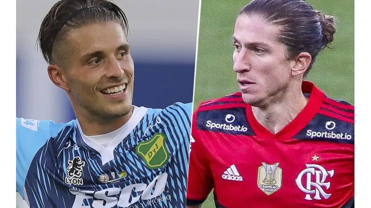 Defensa y Justicia vs. Flamengo. (Fotos: Getty Images).
