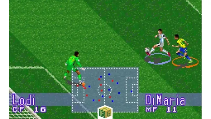 Recrean en 16 Bits el gol de Di María ante Brasil en la Copa América