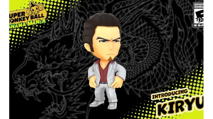 Kiryu de Yakuza estará en Super Monkey Ball Banana Mania