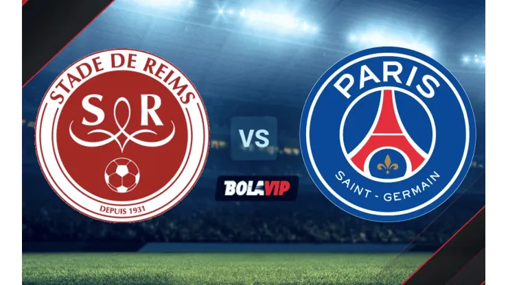 Reims vs. PSG por la Ligue 1.
