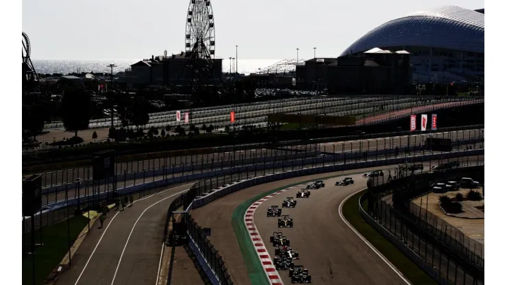 Una gran vista del Gran Premio de Rusia, donde la Fórmula 1 tendrá actividad en la 15° jornada (Foto: Getty Images).
