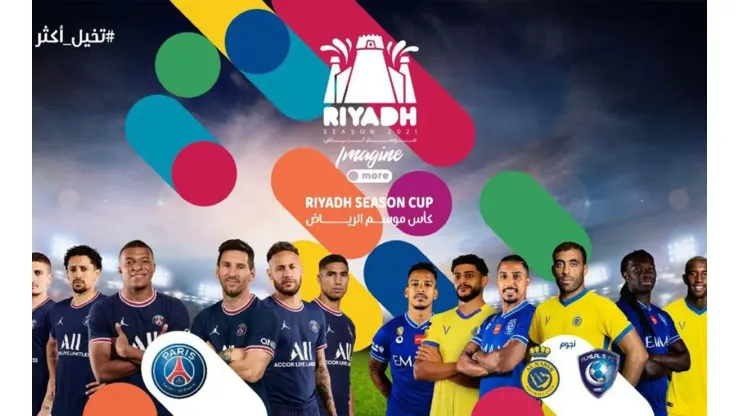 El PSG de Messi, Neymar y Mbappé jugará una exhibición ante estrellas de Al Hilal y Al Nassr