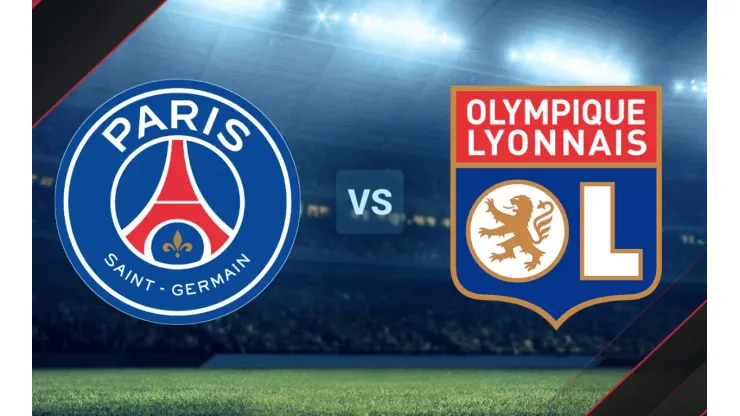 PSG vs. Lyon por la Ligue 1.
