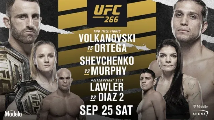 Foto: Twitter oficial de la UFC.