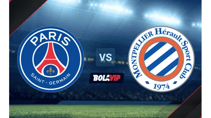 PSG vs. Montpellier por la Ligue 1.
