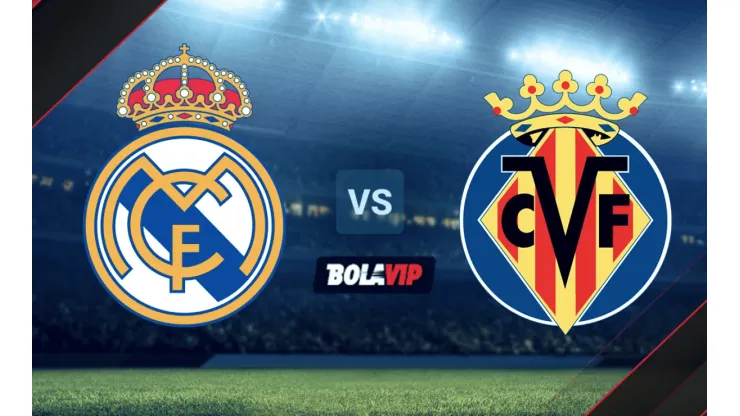 Real Madrid vs. Villarreal por La Liga de España.
