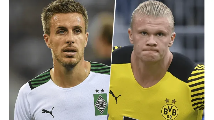 Borussia Monchengladbach vs. Borussia Dortmund por la Bundesliga (Foto: Getty Images).
