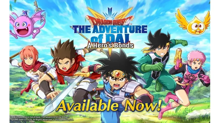 Dragon Quest The Adventure of Dai: A Hero’s Bonds ya está disponible para celulares