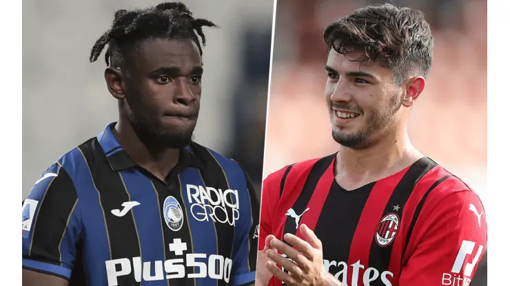 Atalanta vs. Milan por la Serie A (Foto: Getty Images).
