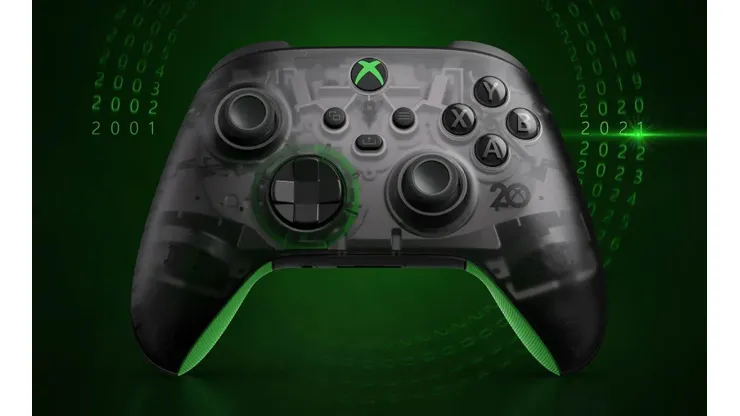 Microsoft anuncia un joystick de Xbox por su 20° aniversario