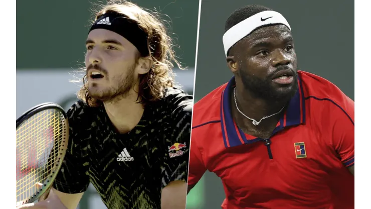 Stefanos Tsitsipas vs Frances Tiafoe por el ATP 500 de Viena (Foto: Getty Images).
