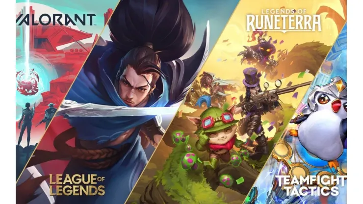 League of Legends, VALORANT, y más juegos de Riot Games llegan a la Epic Games Store