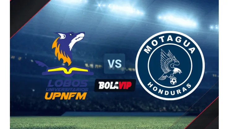 Lobos UPNFM vs. Motagua por la Liga Nacional de Honduras.
