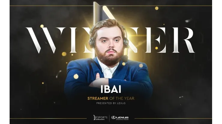 Ibai Llanos es elegido Streamer del Año en los Esports Awards