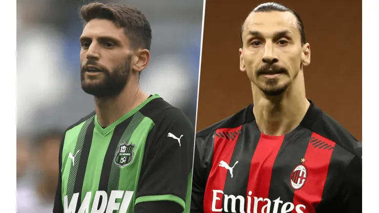 Milan vs. Sassuolo por la Serie A (Foto: Getty Images).
