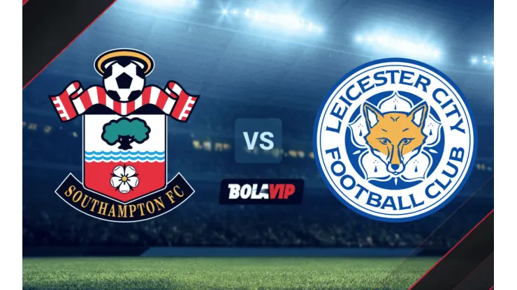 Southampton vs. Leicester City por la Premier League.
