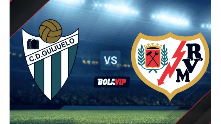 Guijelo vs. Rayo Vallecano por la Copa del Rey.
